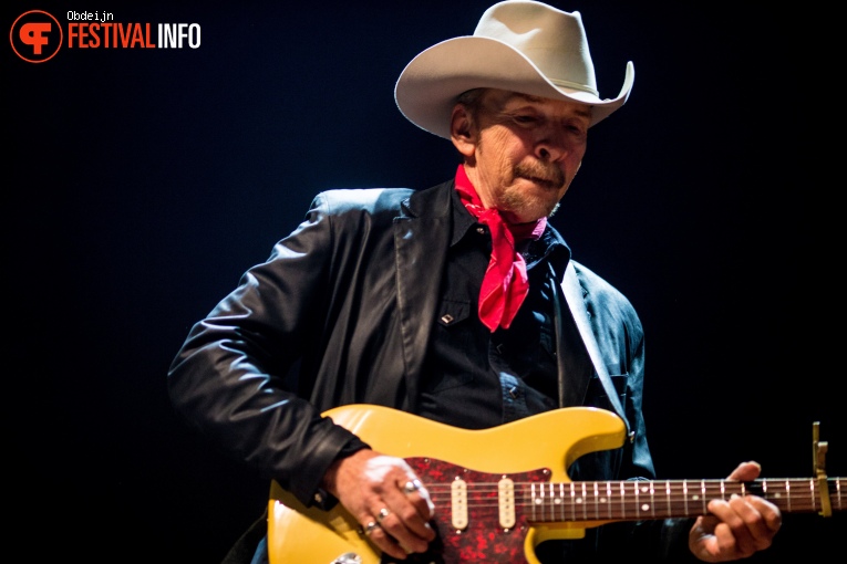 Dave Alvin & Jimmie Dale Gilmore op Ramblin Roots 2019 foto