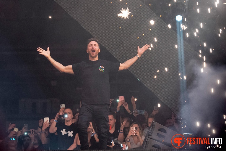 David Guetta op Amsterdam Music Festival 2019 foto