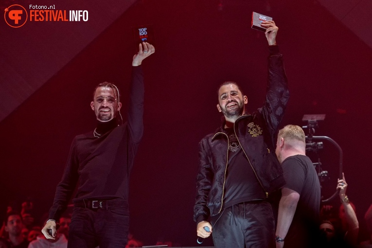 Dimitri Vegas & Like Mike op Amsterdam Music Festival 2019 foto