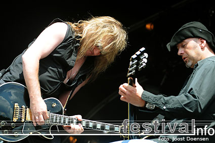 Gotthard op Arrow Rock Festival 2008 foto