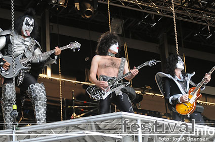 Kiss op Arrow Rock Festival 2008 foto