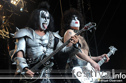 Kiss op Arrow Rock Festival 2008 foto