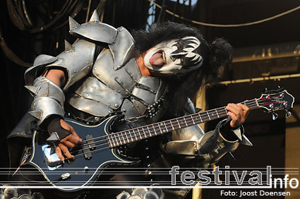 Kiss op Arrow Rock Festival 2008 foto