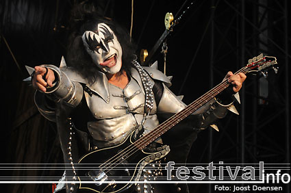 Kiss op Arrow Rock Festival 2008 foto