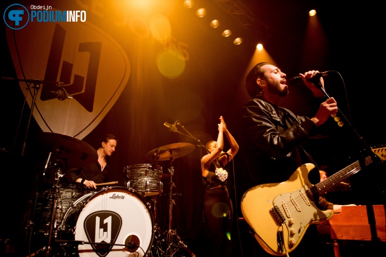 Laurence Jones op Laurence Jones Band - 13/11 - Metropool foto