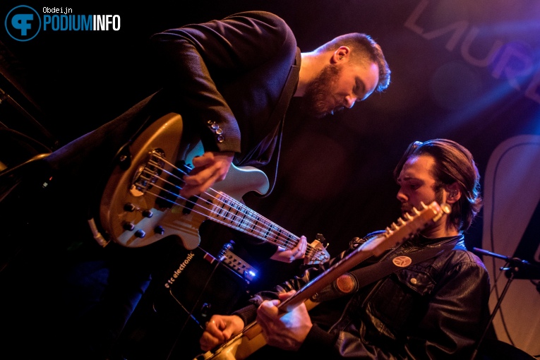 Laurence Jones op Laurence Jones Band - 13/11 - Metropool foto