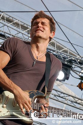 John Mayer op Picnic in the Park 2008 foto