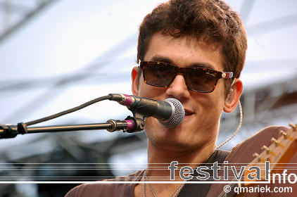 John Mayer op Picnic in the Park 2008 foto