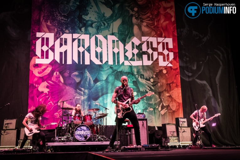 Baroness op Volbeat - 19/11 - Ziggo Dome foto