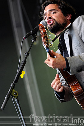 Gabriel Rios op Rockin' Park 2008 foto