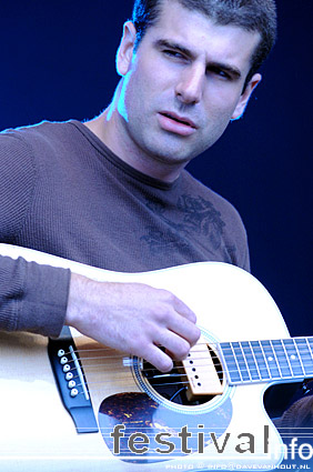 Justin Nozuka op Rockin' Park 2008 foto