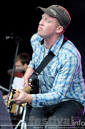 Foto Justin Nozuka op Rockin' Park 2008