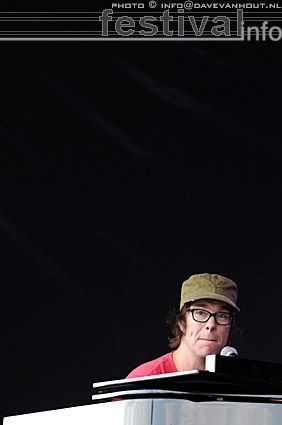 Ben Folds op Rockin' Park 2008 foto