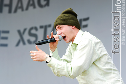 Kleine Jay op Parkpop 2008 foto