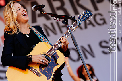 Sheryl Crow op Parkpop 2008 foto