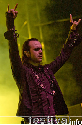 Moonspell op Graspop 2008 foto