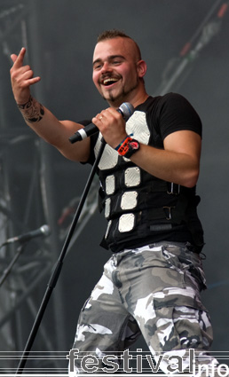 Sabaton op Graspop 2008 foto