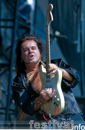 Yngwie Malmsteen op Graspop 2008 foto