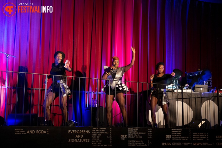 Muthoni Drummer Queen op MuMa 2019 foto