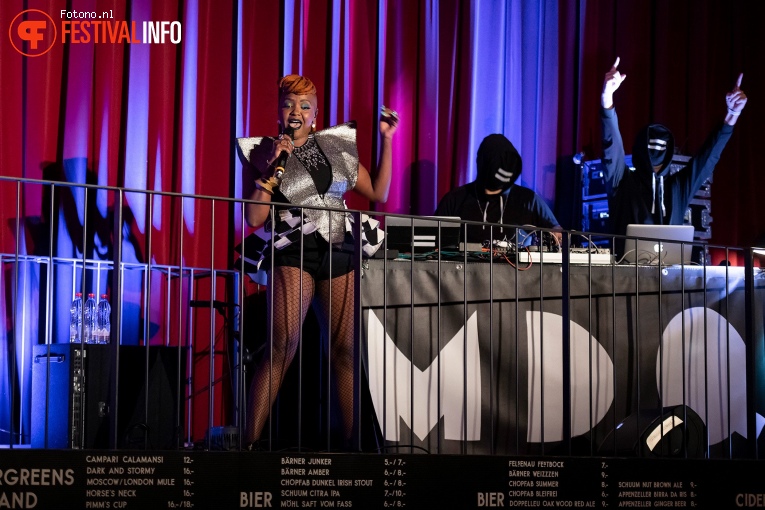 Muthoni Drummer Queen op MuMa 2019 foto