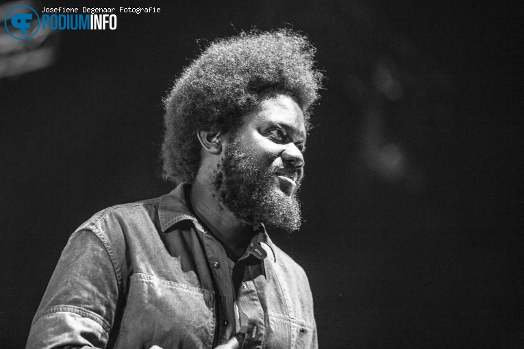 Michael Kiwanuka op Michael Kiwanuka - 26/11 - AFAS Live foto
