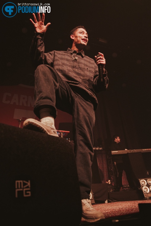 Loyle Carner op Loyle Carner - 17-12 - Melkweg foto