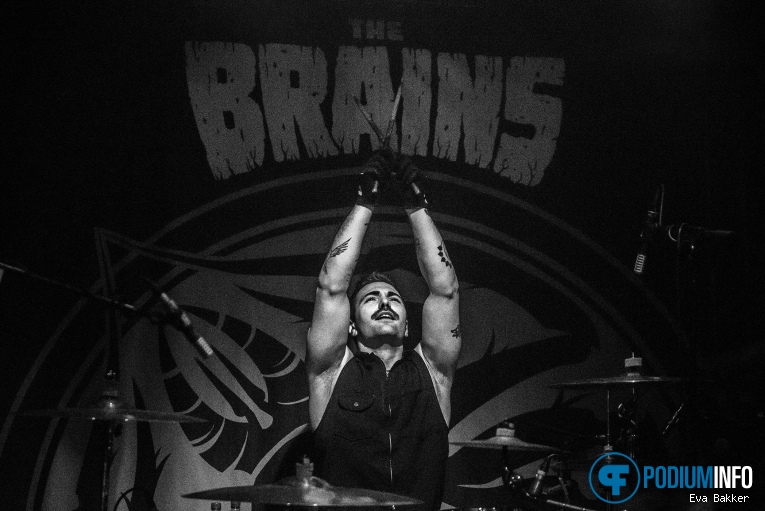 The Brains op The Brains - 10/01 - Merleyn foto