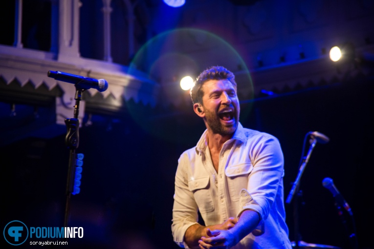 Brett Eldredge op Brett Eldredge - 29/01 - Paradiso foto