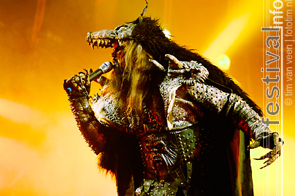 Lordi op Wâldrock 2008 foto