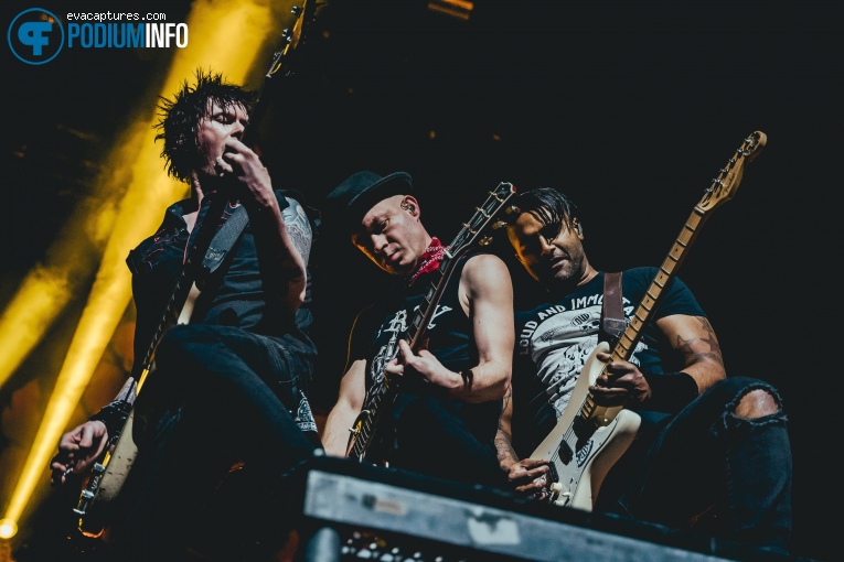 Sum 41 op SUM41 - 21/1 - AFAS Live foto