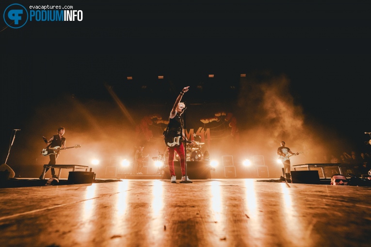 Sum 41 op SUM41 - 21/1 - AFAS Live foto