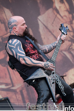 Slayer op Rock Werchter 2008 foto