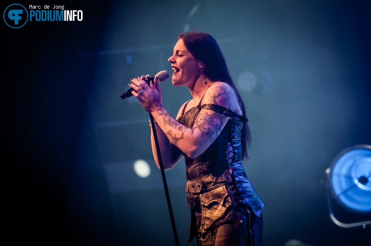 Floor Jansen op Floor Jansen - 30/01 - 013 foto