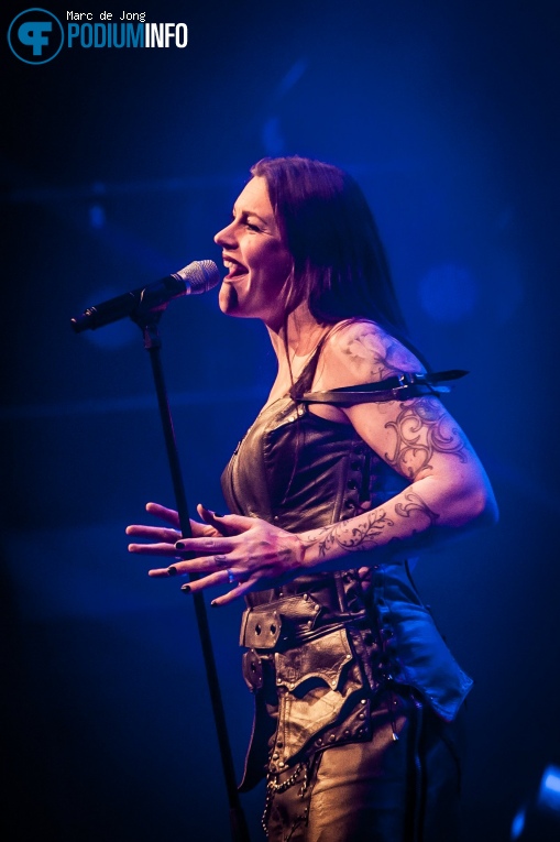 Floor Jansen op Floor Jansen - 30/01 - 013 foto