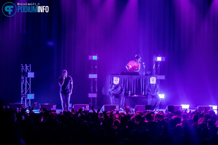 Schoolboy Q op ScHoolboy Q + Jay Rock - 05/02 - 013 foto