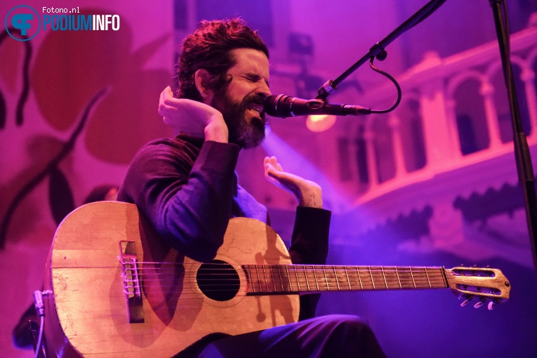 Devendra Banhart op Devendra Banhart + Vetiver - 01/02 - Annabel foto
