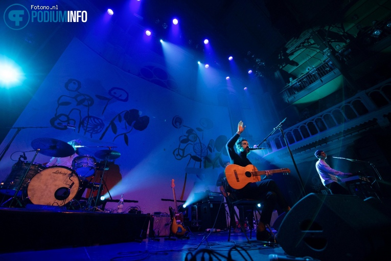 Devendra Banhart op Devendra Banhart + Vetiver - 01/02 - Annabel foto