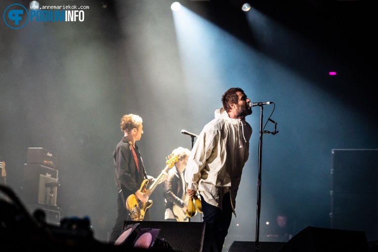 Liam Gallagher op Liam Gallagher - 07/02 - Ziggo Dome foto
