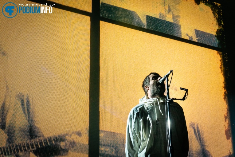 Liam Gallagher op Liam Gallagher - 07/02 - Ziggo Dome foto