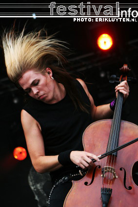 Apocalyptica op Bospop 2008 foto