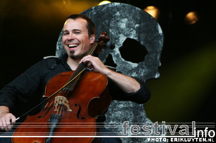 Apocalyptica op Bospop 2008 foto