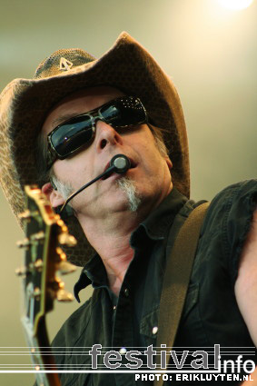 Ted Nugent op Bospop 2008 foto