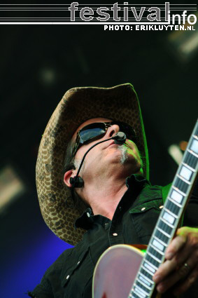 Ted Nugent op Bospop 2008 foto