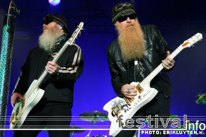 ZZ Top op Bospop 2008 foto