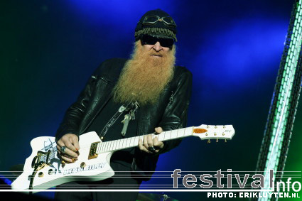 ZZ Top op Bospop 2008 foto