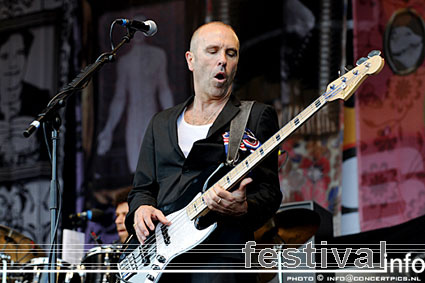 Crowded House op Bospop 2008 foto