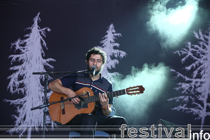 José González op Roskilde 2008 foto