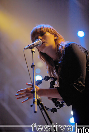 The Raveonettes op Roskilde 2008 foto