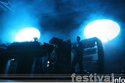 The Chemical Brothers op Roskilde 2008 foto