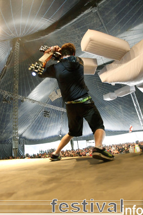 Enter Shikari op Roskilde 2008 foto